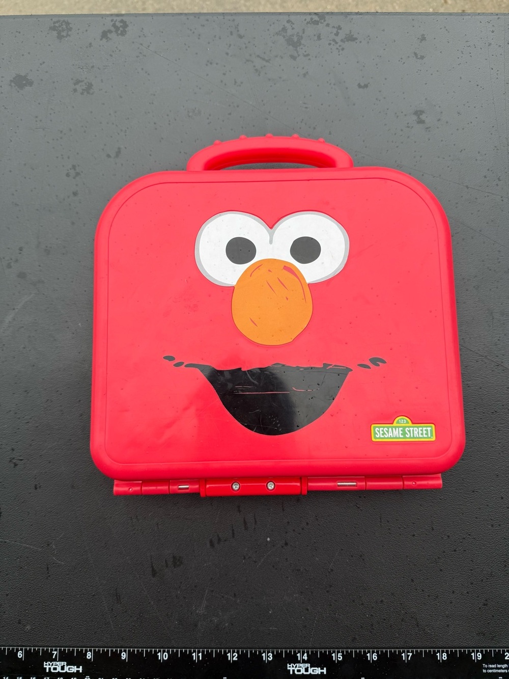 Hasbro Sesame Street Elmo's On The Go Letters Alphabet w/ Carry Case COMPLETE